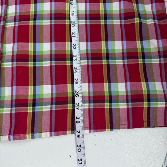 Allison Daley Plaid 3/4‎ Sleeve Button Up Shirt Women's 24W Multicolor Casual - Picture 7 of 8